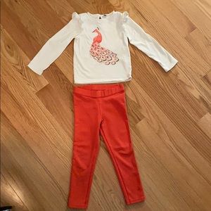 Janie and Jack Peacock Set